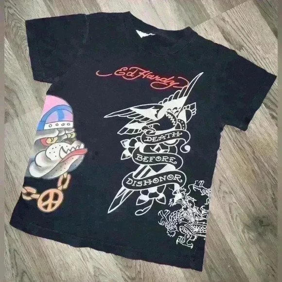 Ed Hardy Boys Tee - Picture 1 of 2